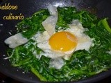 Nidi di spinaci con uova e Parmigiano Reggiano