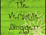 Il mio primo premio: the versatile blogger