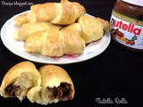 Nutella Stuffed Rolls