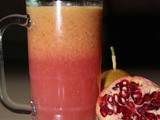 Passion fruit and Pomegranate Juice