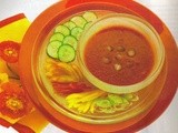Γκασπατσο!! ή αλλιώς: απολαυστική, κρύα σούπα ντομάτας