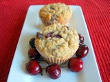 Cherry Oatmeal Muffins
