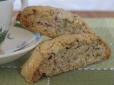 Day 7 of the 12 Days of Cookies - Cranberry Orange Pistachio Biscotti