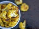 Roasted Curry Cajun Cauliflower