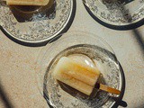 Lychee lime popsicles