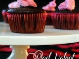 Red Velvet (from beet juice) Cupcakes