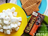 S'mores Brownies -- It's like camping in your living room