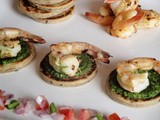 Guest Post Thursday – Chilli Garlic Grilled Prawns On Jeera Bhakri With Taruna From Easy Food Smith