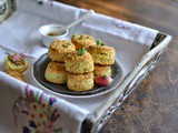 Cottage Cheese and Herbs Scones