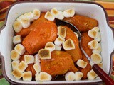 Baby Yams with Honey Apple Syrup