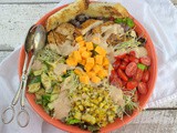Bbq Chicken Salad #SundaySupper