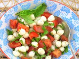 Bocconcini Caprese – Fresh Tomato Mozzarella Salad