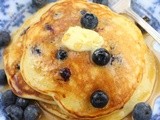 Chernika Oladi – Russian Blueberry Pancakes