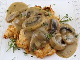 Chicken and Mushrooms in Wine Sauce