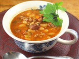 Crock Pot Italian Cannellini Bean Soup