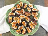 Dates with Mascarpone and Walnuts