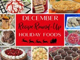December 2019 Recipe Roundup: Holiday Foods