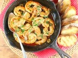 Gambas al Ajillo ~ Spanish Garlic Shrimp Tapas