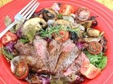 Grilled Steak and Radicchio Salad