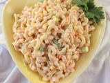 Hawaiian Plate Lunch Macaroni Salad