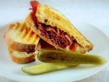 Hot Grilled Pastrami with Caramelized Onion Jam