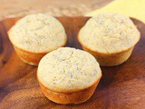 Lemon Poppyseed Muffins #MuffinMonday