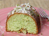 Lime Coconut Bundt Cake #BundtBakers