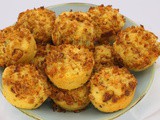 Onion Crunch Corn Muffins #MuffinMonday
