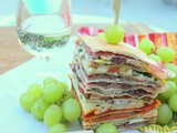 Picnic Sandwich Torte for #Sunday Supper