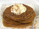 Powerhouse Pumpkin Pancakes #RecipeMakeover and a #Giveaway