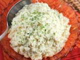Roasted Cauliflower Mash with Boursin and Chives
