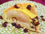 Roasted Pear Quiche for #NationalPearDay