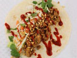 Spicy Asian Chicken Tacos #rsc