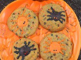 Spooky Spider Chocolate Chip Cookies #Choctoberfest #ad