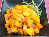 Sweet and Savory Roasted Butternut Squash
