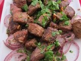 Spicy Turkish Liver in the Albanian style: Arnavut Ciğeri