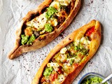 A Taste of Ireland: My Version of Turkish Pide with sumac & Ardsallagh Goats Cheese