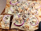 Chicken Alfredo Pizza & Two Giveaways