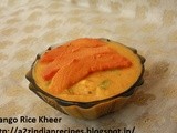 Mango Rice Kheer