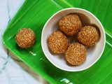 Chimmili | Nuvvula Undalu: 2-ingredient Andhra Sesame & Jaggery Laddus