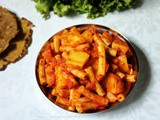 Macaroni Alu ki Sabzi | Macaroni Patata: a Sindhi Recipe