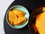 Mango Bhapa Doi | Bengali Aam Doi | Steamed Yogurt with Mango