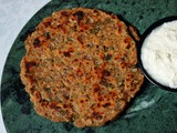 Sindhi Koki | a Crisp Paratha with Onions, Cumin, and Green Chillies