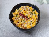 Sweet Corn Sundal | Mokkajonna Guggillu: Navratri Recipe