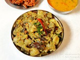 Vankaya Bangala Dumpa Mudda Kura (Brinjal & Potato Mash)