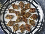 Aluchi Vadi / Colocasia Fritters In Instant Pot: Healthy afternoon Snacks for the office