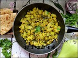 Bangalore Brinjal Fry / Chayote Fry / वेल वांग्याची भाजी