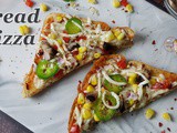 Best Breakfast Bread Pizza Recipe | Bread Pizza in a Pan on the Stovetop | Easy Breakfast Recipe: 2 Minutes Bread Pizza