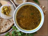 Fresh Lima Bean Curry | हिरव्या पावटयाची आमटी |Pavtyachi amti