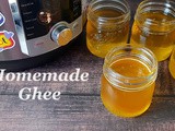 Homemade Desi Ghee in the Instant Pot / How to Make Ghee(Culinary Gold) in the Instant Pot